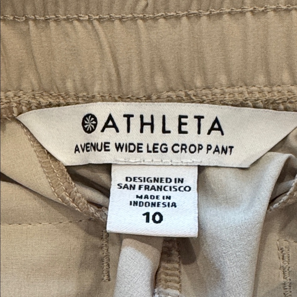 Athleta Avenue Wide Leg Crop - Picture 6 of 6